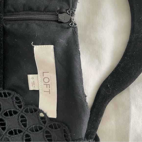 Loft Black Mini Dress - Picture 3 of 5